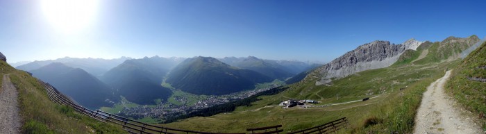 Panoramaweg am Davoser Berg