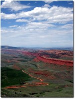 Red Canyon vor Lander