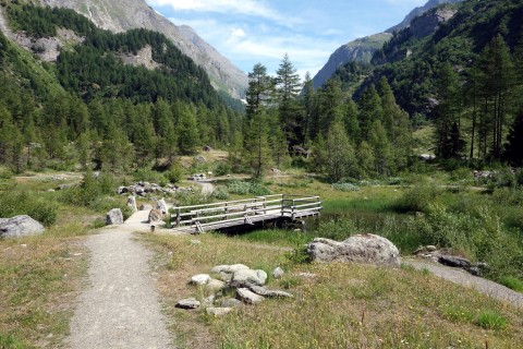 Steinerklärgarten beim Camping