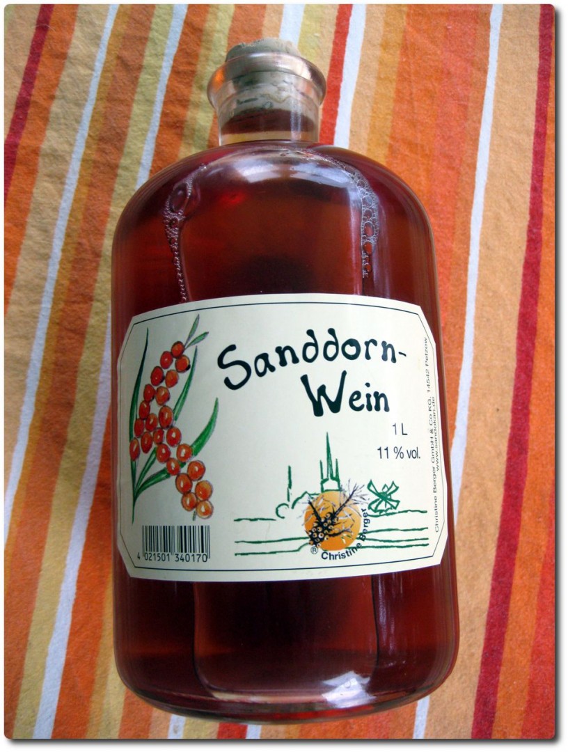 Sanddorn Wein