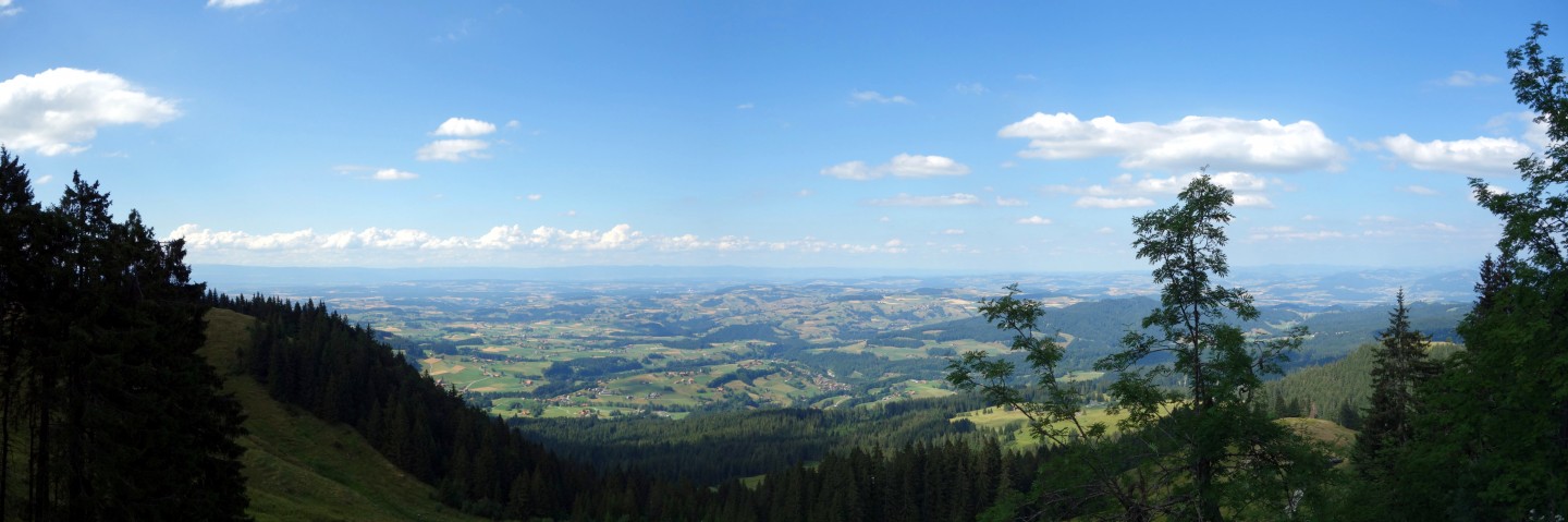 Panorama Schwarzenbühl ins Schwarzenburgerland