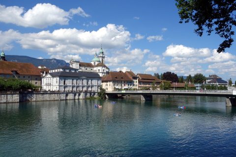 Solothurn und Aareböötle