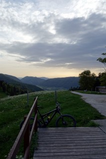 Abendstimmung auf dem Stierenberg