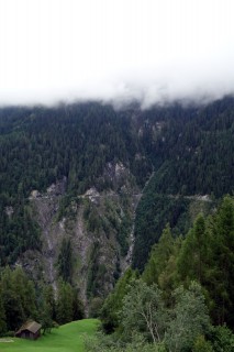 Blick zurück auf die andere Talseite