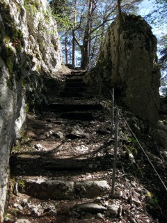 Stigelos - Felstreppen