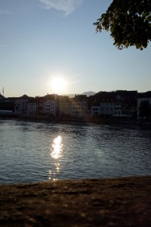 Sonnenuntergang in Solothurn