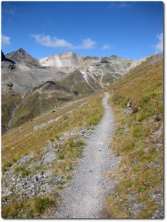 Panoramatrail zwischen Murezzan und Suvretta Pass