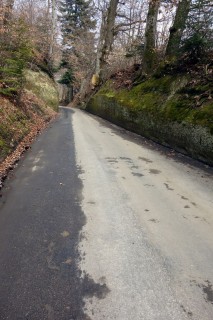 Sandsteinweg bei Talhöchi