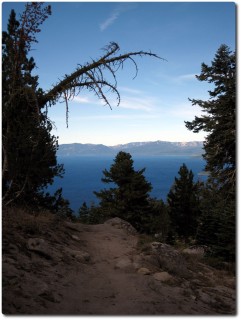 Tahoe Rim Trail - Weite Tiefblicke