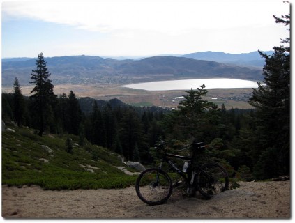 Tahoe Rim Trail - Blick auf Nevada