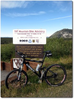 Tahoe Rim Trail - Es geht los !