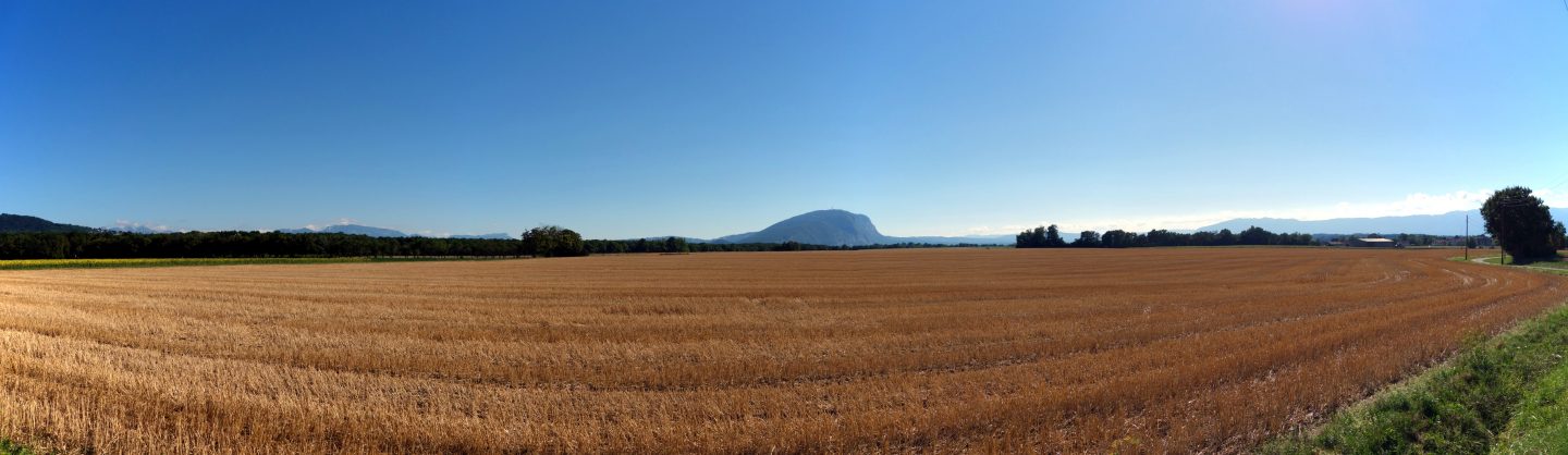 Panorama mit Salève Panorama mit Salève