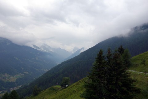 Back im Val d'Anniviers