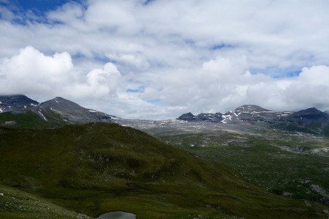 Blick zur Station Voralp Gletscher