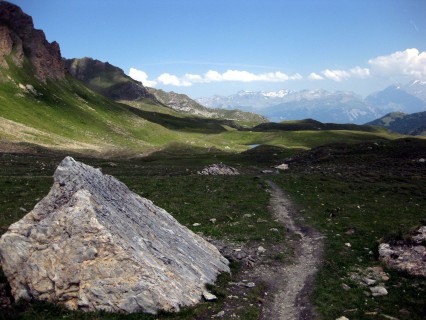 Fahrbare Passage hinüber zum Col de Cou