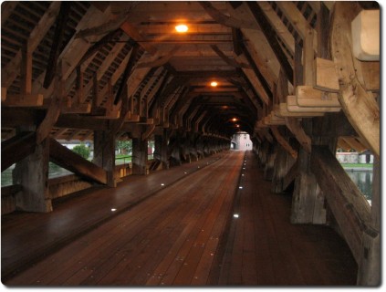 Alte Holzbrücke Wangen an der Aare