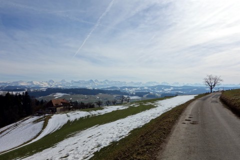 Epische Ausblicke in die Berner Alpen