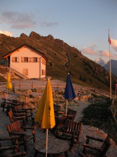 Hotel Weisshorn - Lounge und Terasse